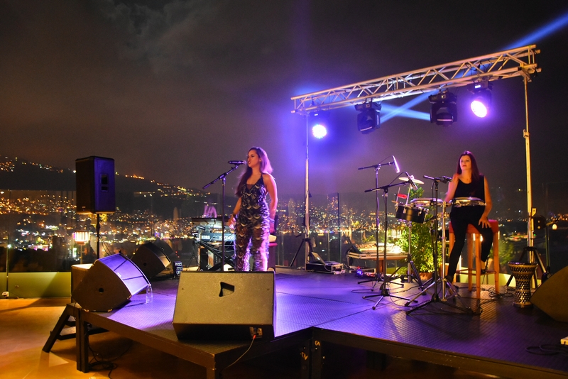 Nathaly Safy and Rabih Rahal at The View